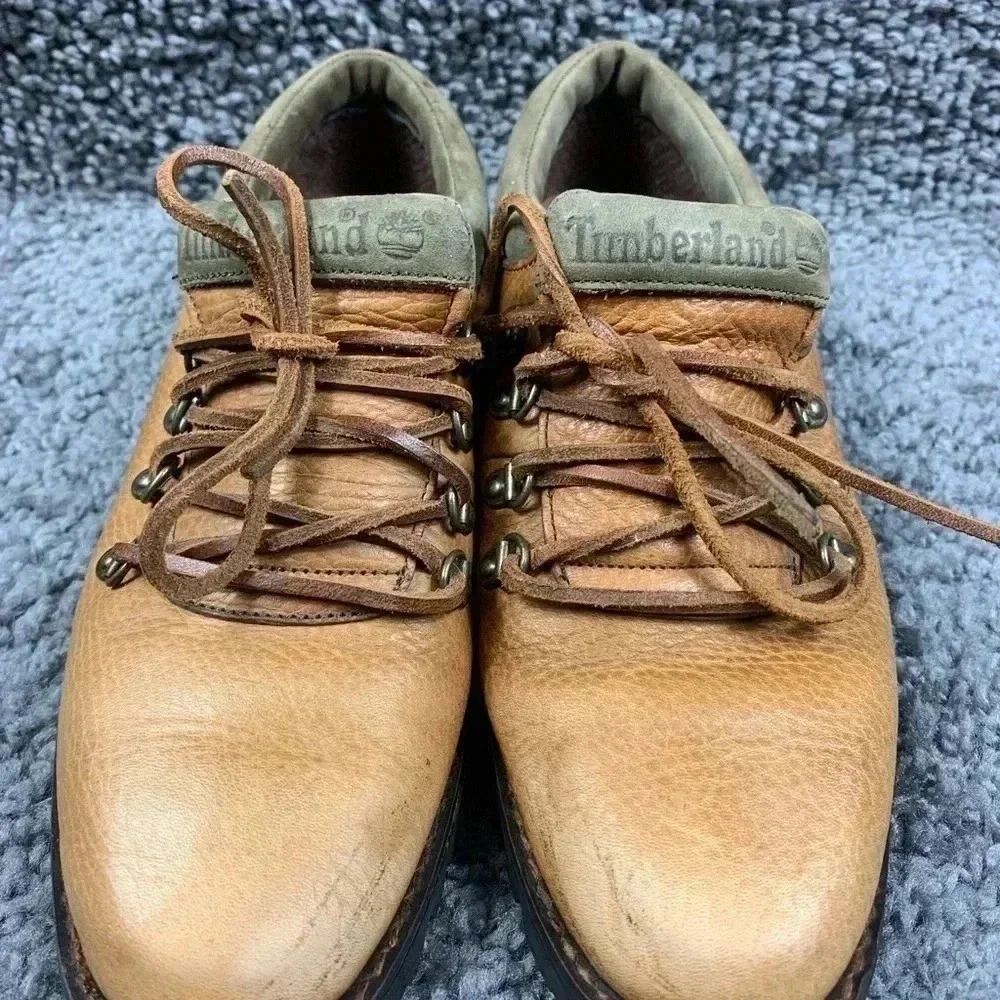 Timberland Low Cut Boots sz 7 women's Shoes Made In Italy - Picture 5 of 8